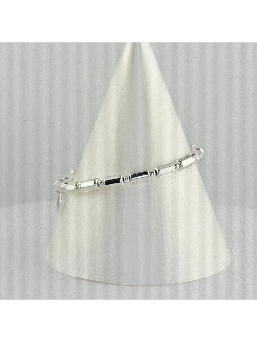 Bomb Party Single Stack Bracelet - on Silver Plating #107